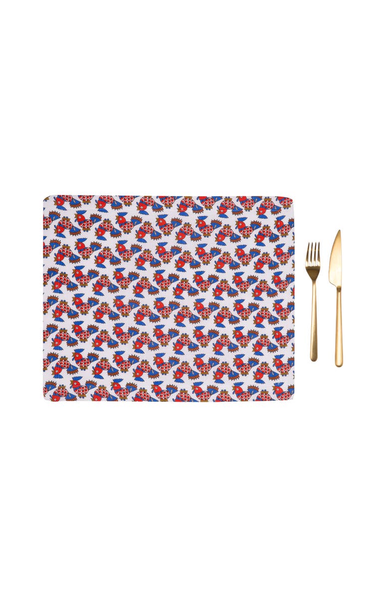 La DoubleJ Placemats Set Of 2 (35X45) Galletti White, Main, color, Galletti White