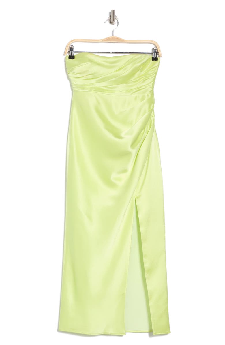 Neve Strapless Satin Gown