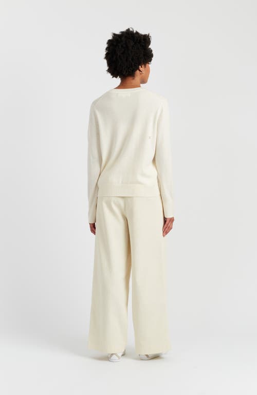 Chinti & Parker Wool-cashmere Xmas Tree Sweater In Neutral