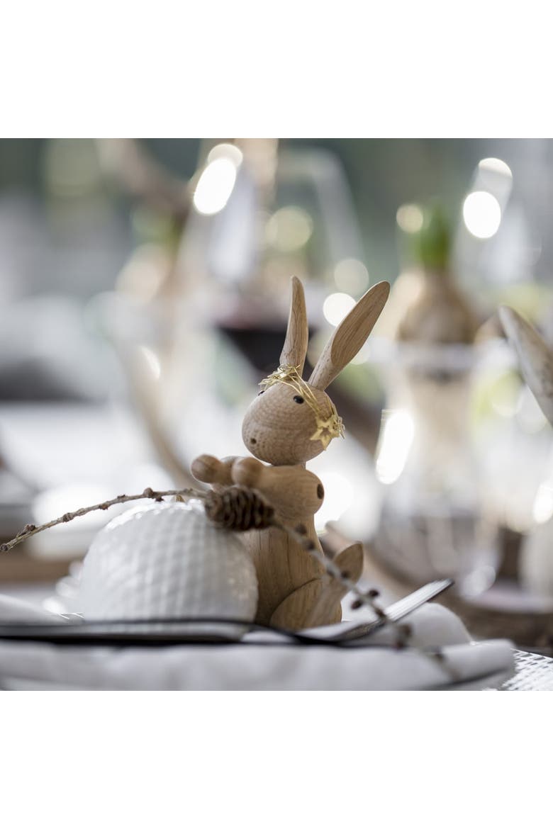 Kay Bojesen Rabbit, Alternate, color, Oak