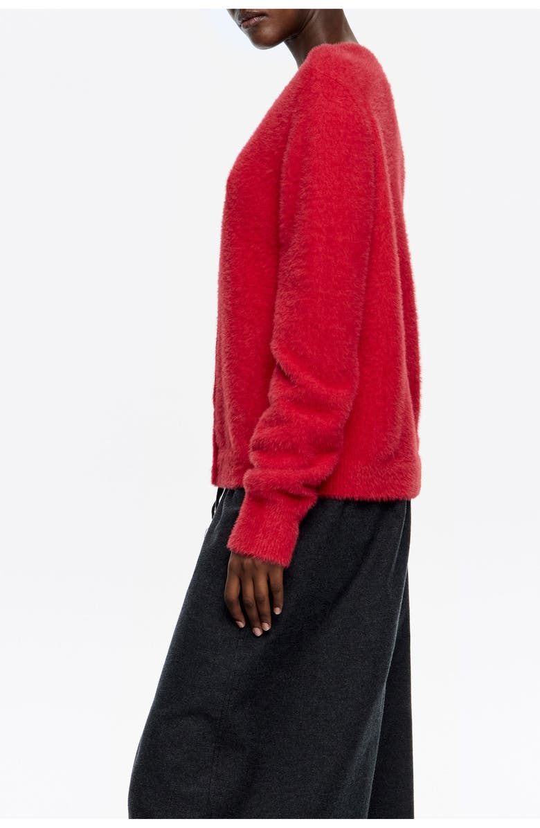 Bimba y Lola Neps Crew Neck Sweater, Alternate, color, Red