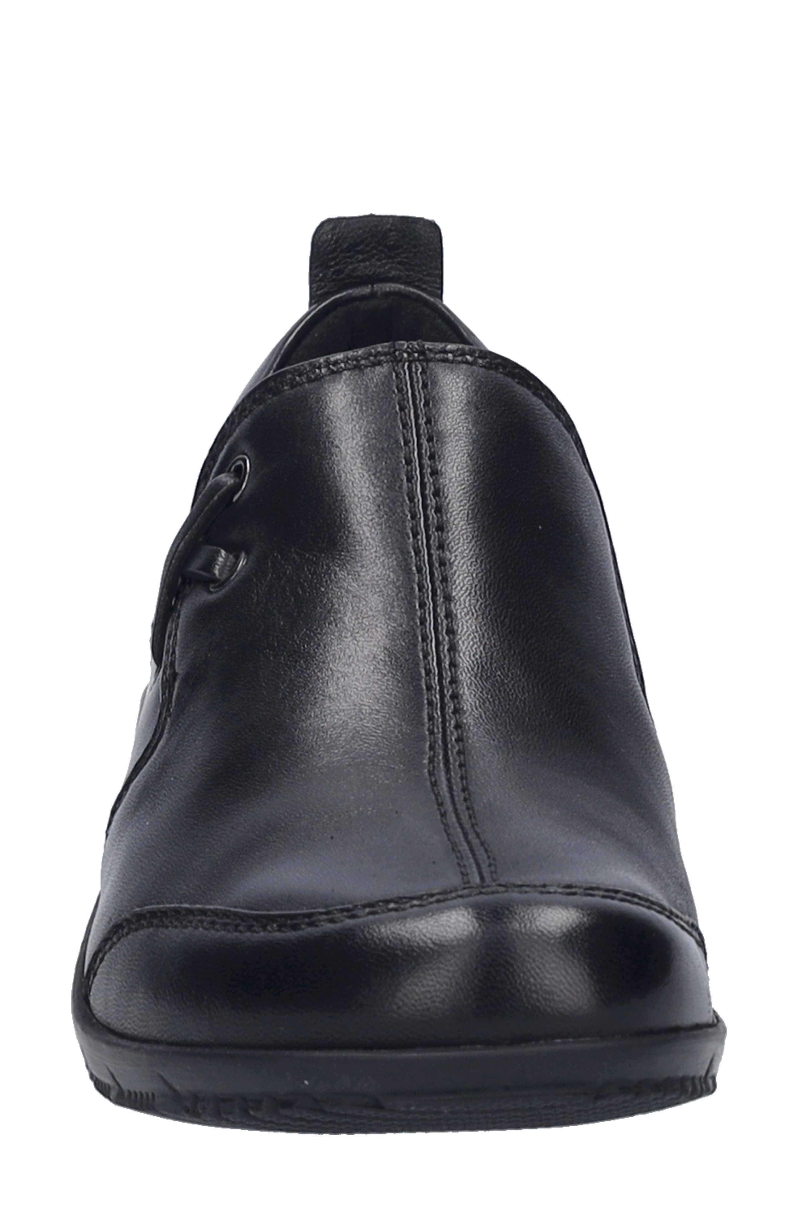 Josef Seibel Slip On Sneaker, Alternate, color, Black