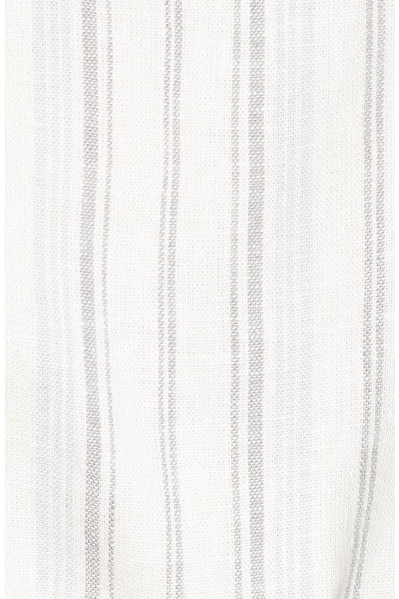 Stripe Tie Front Jumpsuit, Alternate, color, IVORY VERIGATED STRIPE