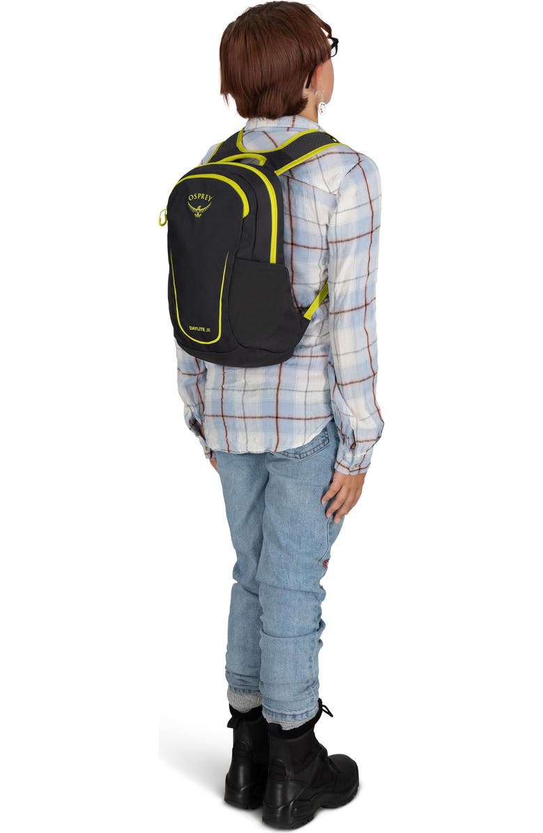 Osprey Kids' Daylite<sup>™</sup> Jr. Water Repellent Backpack, Alternate, color, Black-Lemongrass
