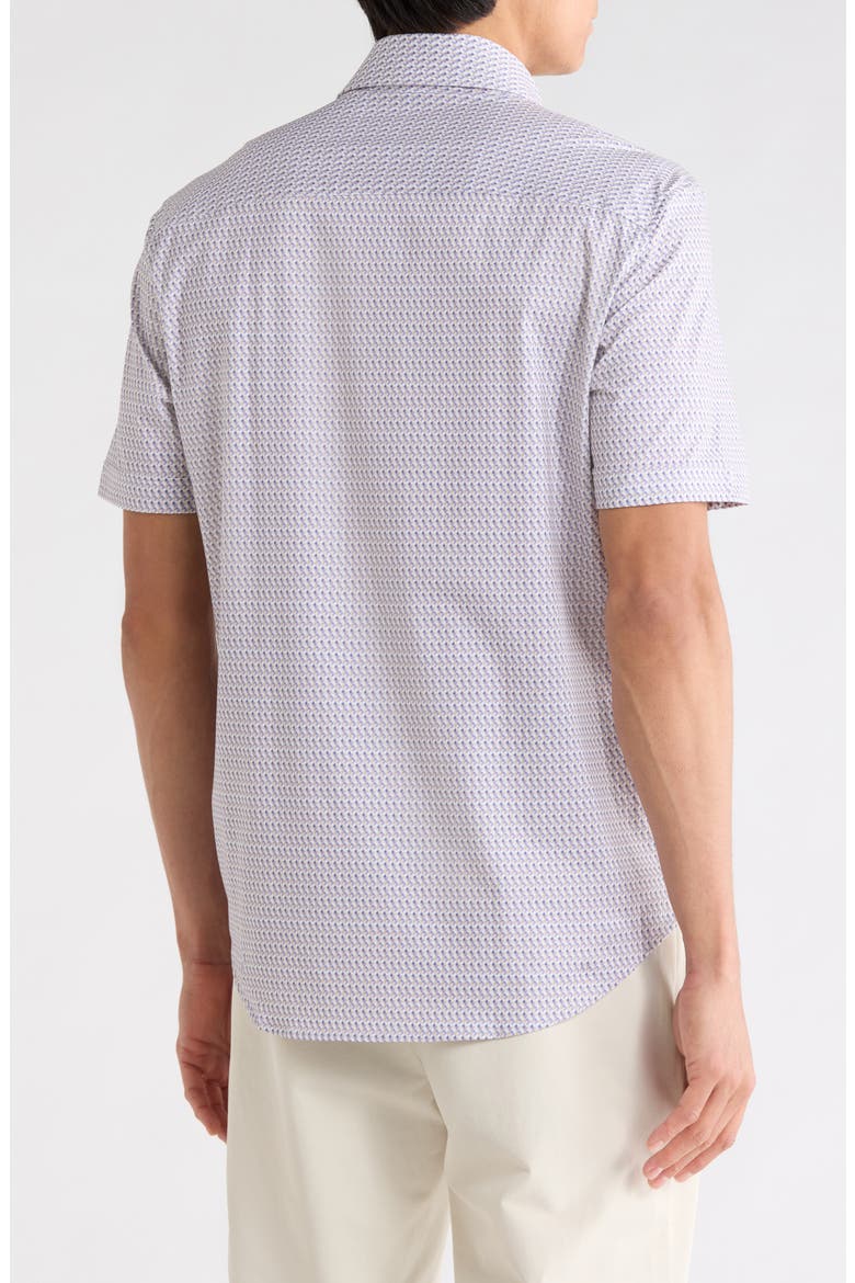 Short Sleeve Woven Shirt, Alternate, color, DUSTY PINK