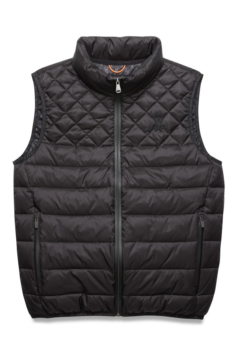 Emerik Puffer Vest, Alternate, color, BLACK