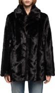 Zadig & Voltaire Fleur Faux Fur Coat