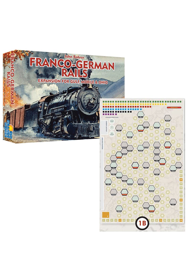 Gulf, Mobile & Ohio Francogerman Rails Expansion, Alternate, color, Multicolored