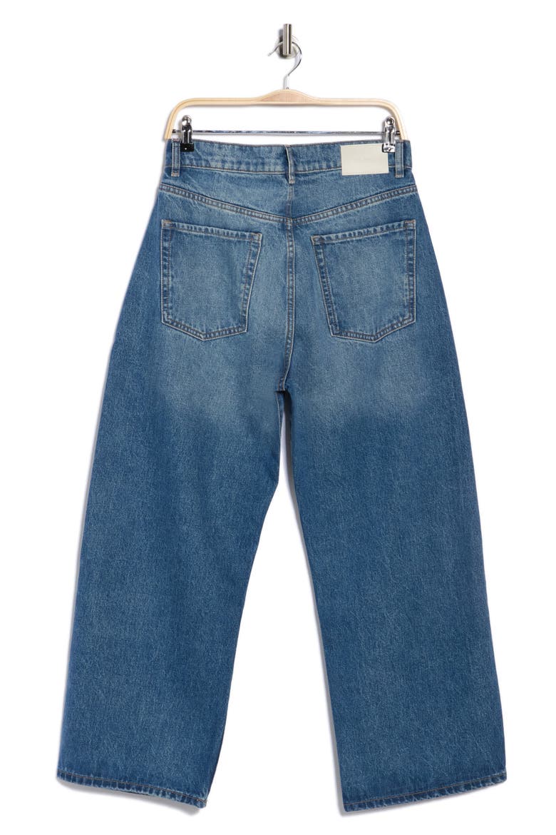 Taylor High Waist Ankle Relaxed Barrel Jeans, Alternate, color, ENDLESS SEA