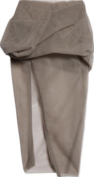 Rick Owens Sculpted Tulle Skirt