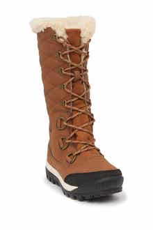 BEARPAW Isabella Genuine Sheepskin Lined Lace-Up Boot
