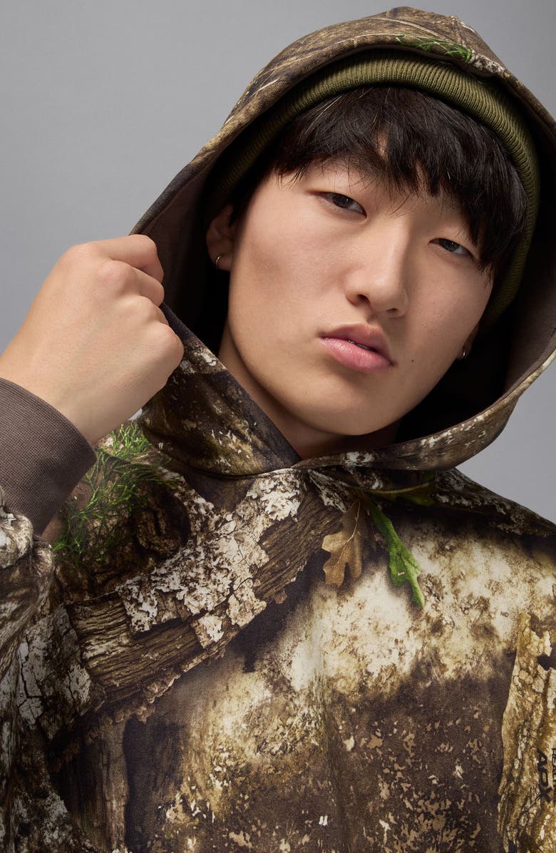 Jordan Brooklyn Fleece Realtree Hoodie, Alternate, color, Medium Olive/ Sail