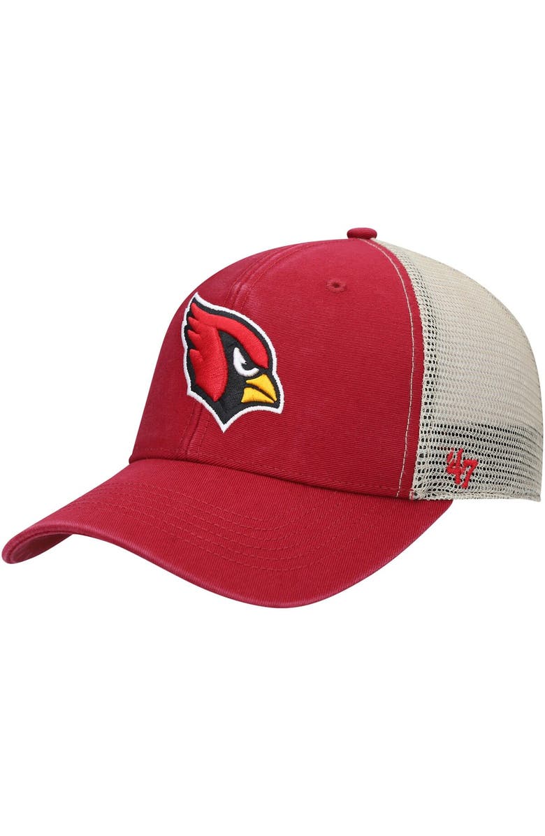 '47 Men's '47 Cardinal Arizona Cardinals Flagship MVP Snapback Hat, Main, color, Cardinal