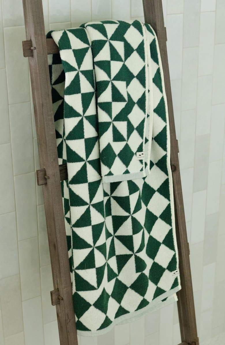 Slowtide Gatsby Bath Towel, Alternate, color, Sequoia