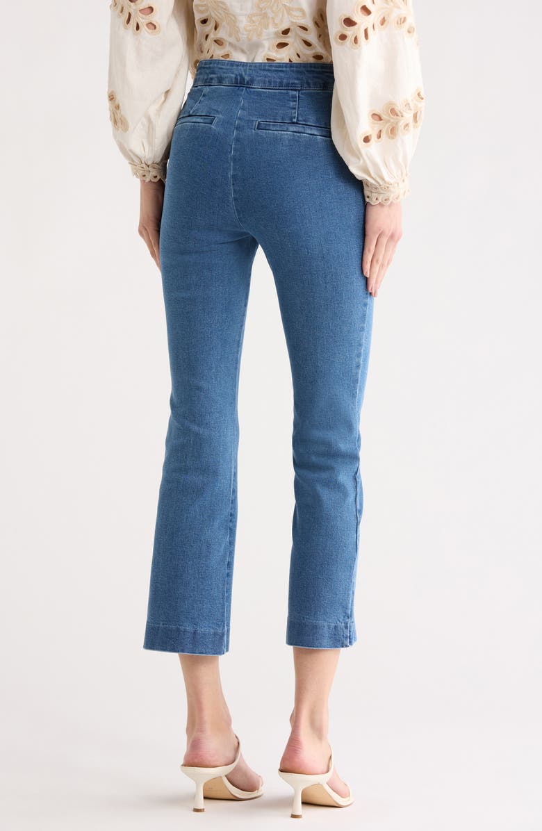 JASON WU Slim Denim Trousers, Alternate, color, Med Wash