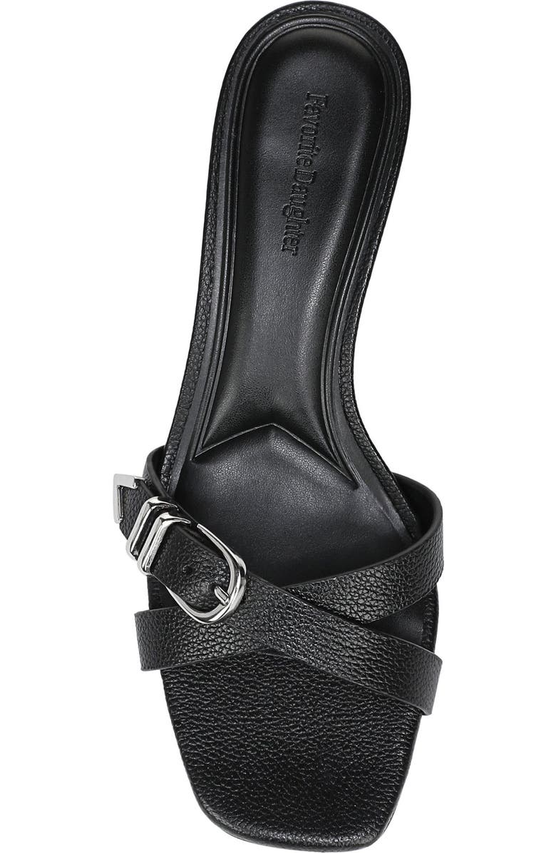 Favorite Daughter Shiloh Kitten Heel Sandal, Alternate, color, Black