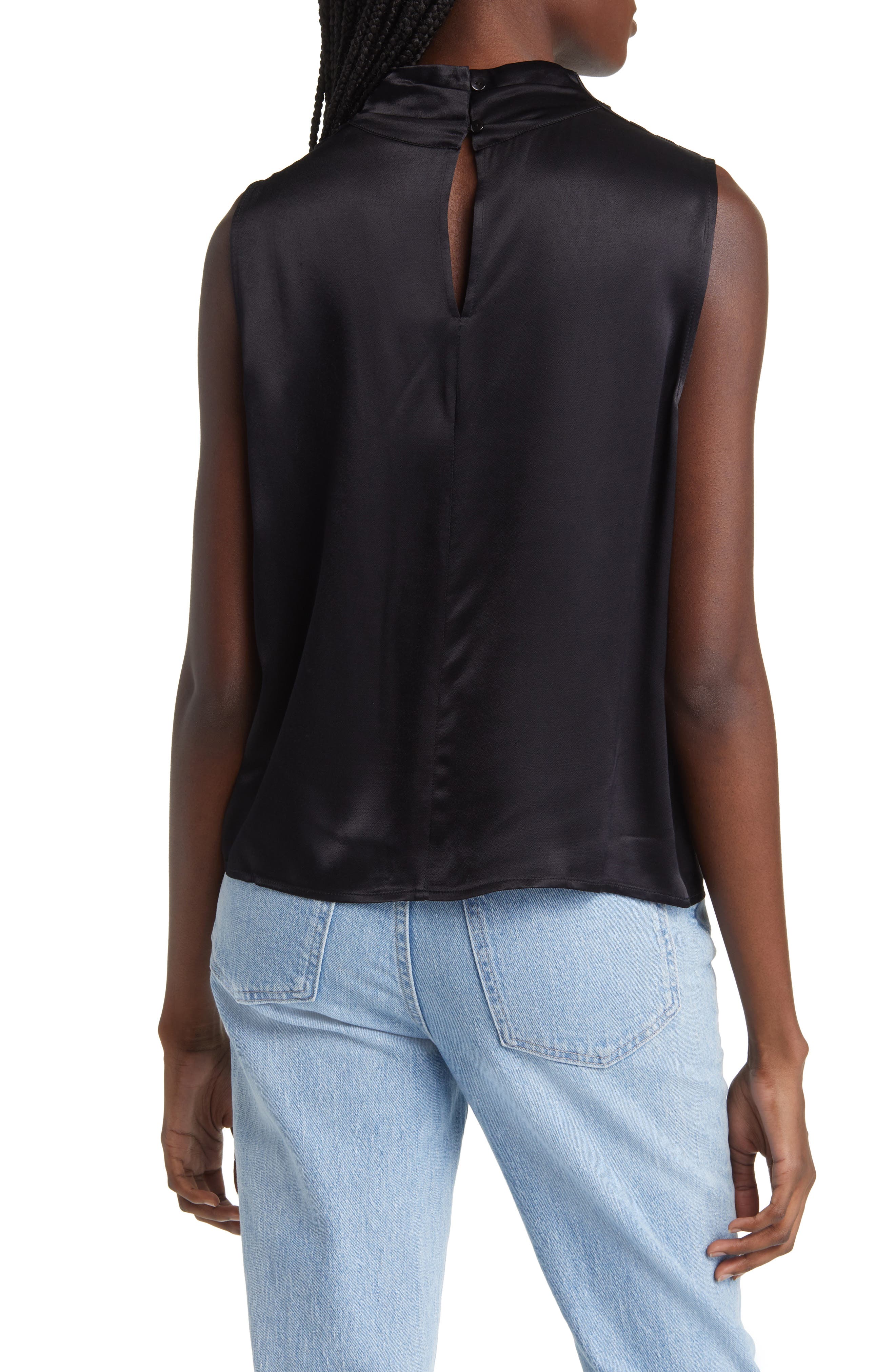 Kaleen Sleeveless Mock Neck Top - image 2
