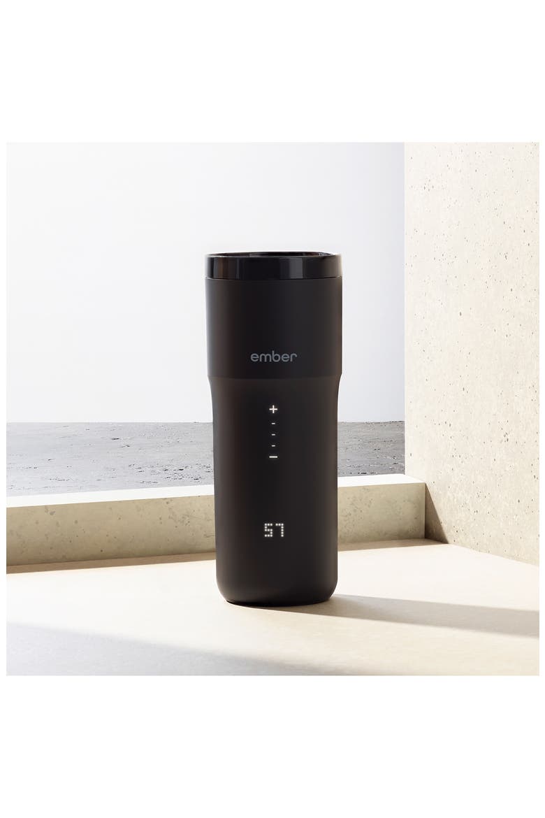 Smart Travel Mug 2, Alternate, color, BLACK