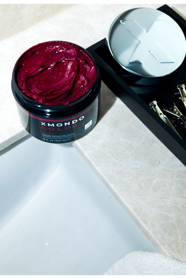 Color Depositing Mask, Alternate, color, Berry