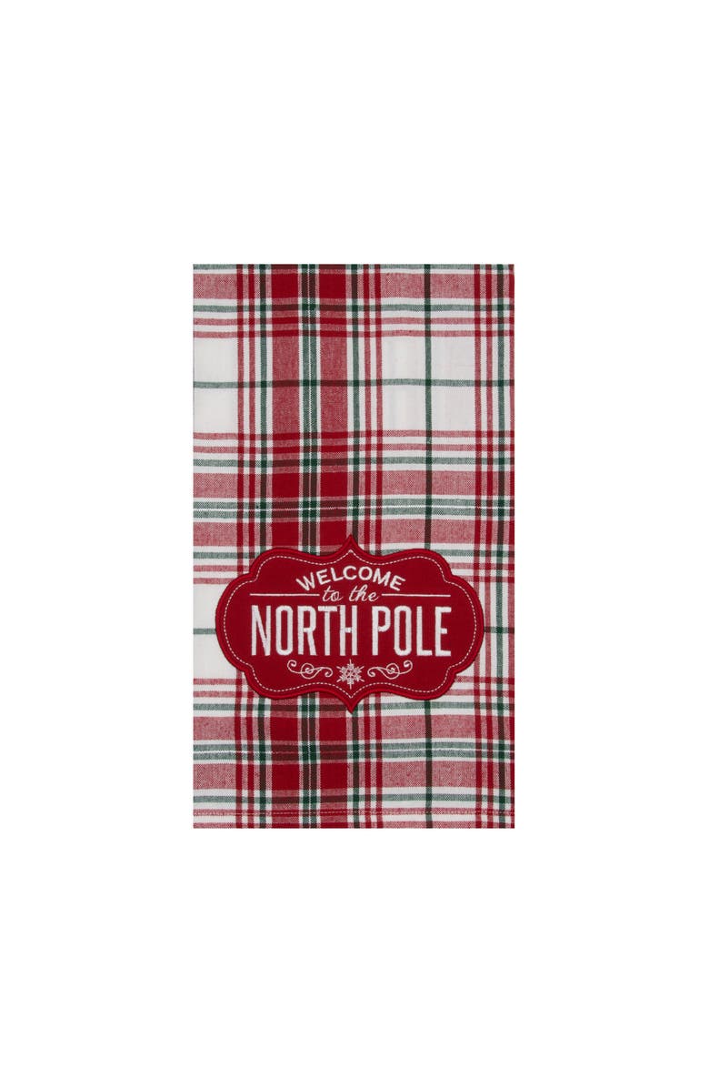 C&F Home Welcome North Pole Towel, Alternate, color, White