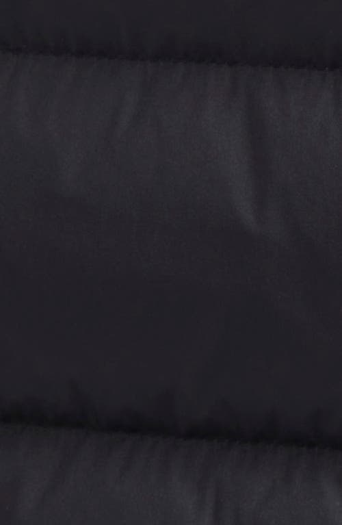 Herno Padded Hooded Long Down Jacket Zip Pockets In Black