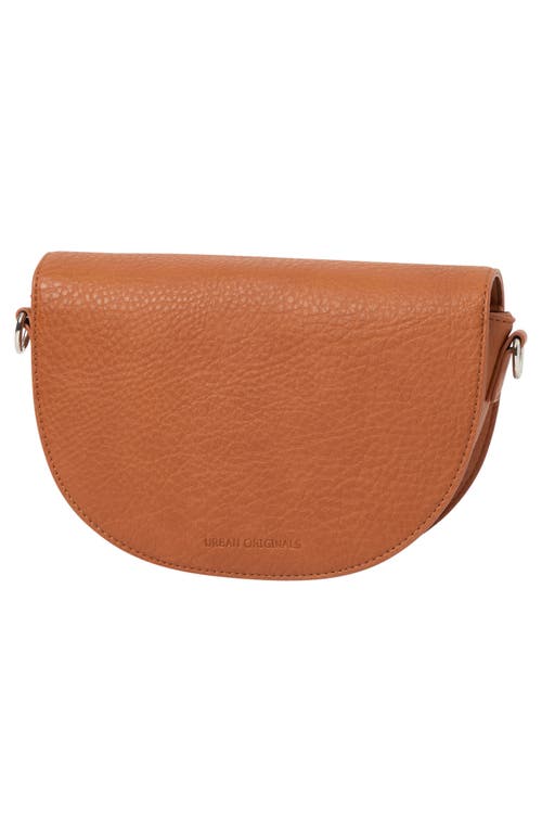 Urban Originals Rocket Vegan Leather Crossbody Bag In Tan