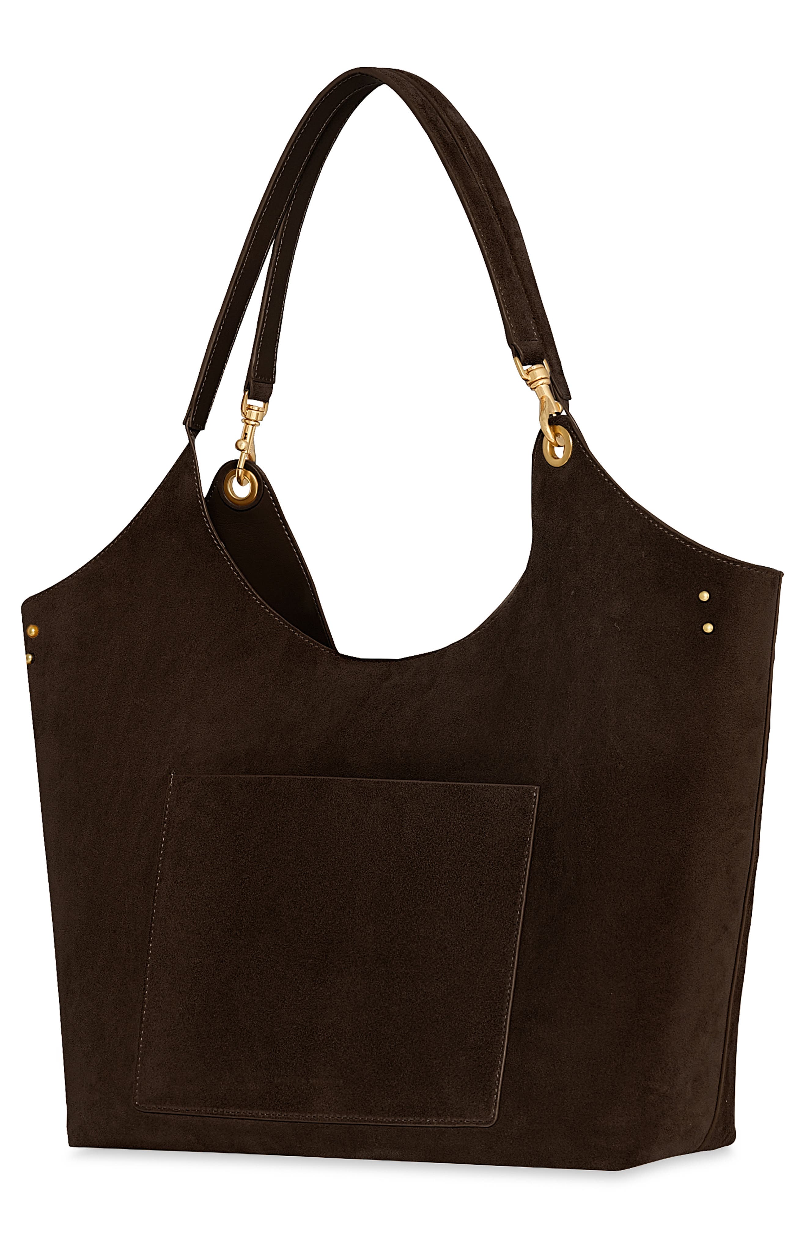 Rebecca Minkoff Perfect Suede Tote, Alternate, color, Fondant