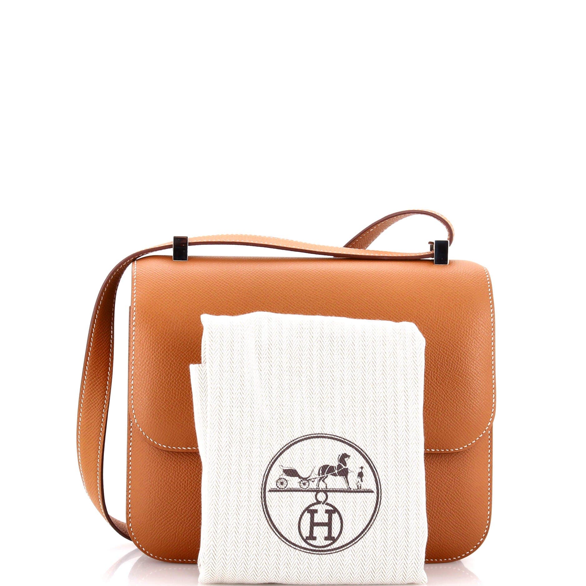 Pre-Owned Hermes Constance Bag Epsom 24, Alternate, color, Gold