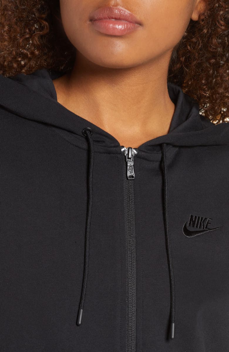 Nike Sportswear Jersey Full Zip Hoodie, Alternate, color,