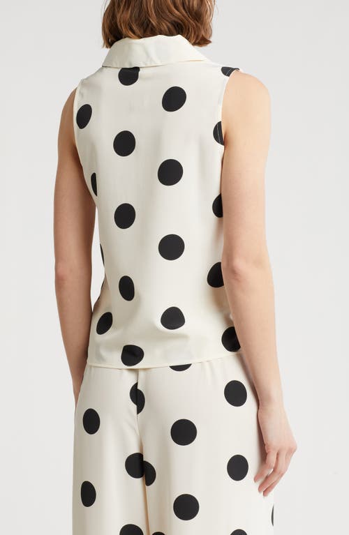Love By Design Harper Print Sleeveless Blouse