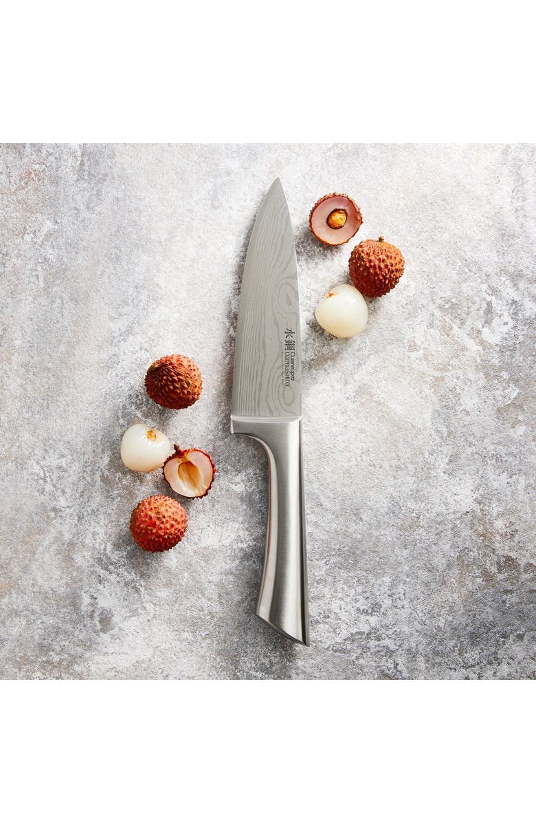 Cuisine::pro<sup
®</sup
 Damashiro<sup
®</sup
 Mini Chef
s Knife 6", Alternate, color, Silver