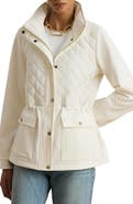 Lauren Ralph Lauren Mixed Media Quilted Jacket