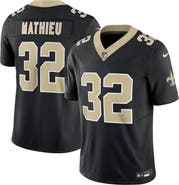 Nike Men's Nike Tyrann Mathieu Black New Orleans Saints Vapor F.U.S.E. Limited Jersey