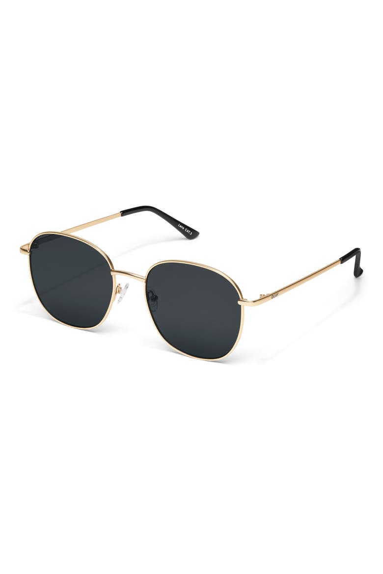 Jezabell 56mm Round Sunglasses, Alternate, color, GOLD/ SMOKE