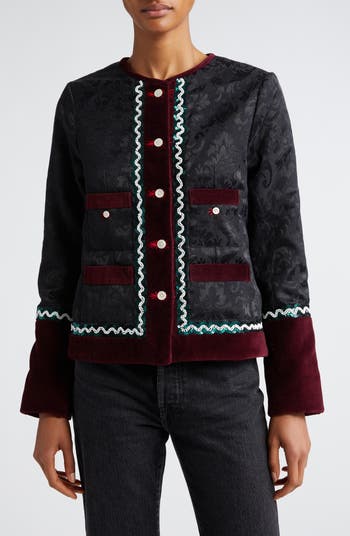 Bode Dusk Brocade Rice Jacket | Nordstrom