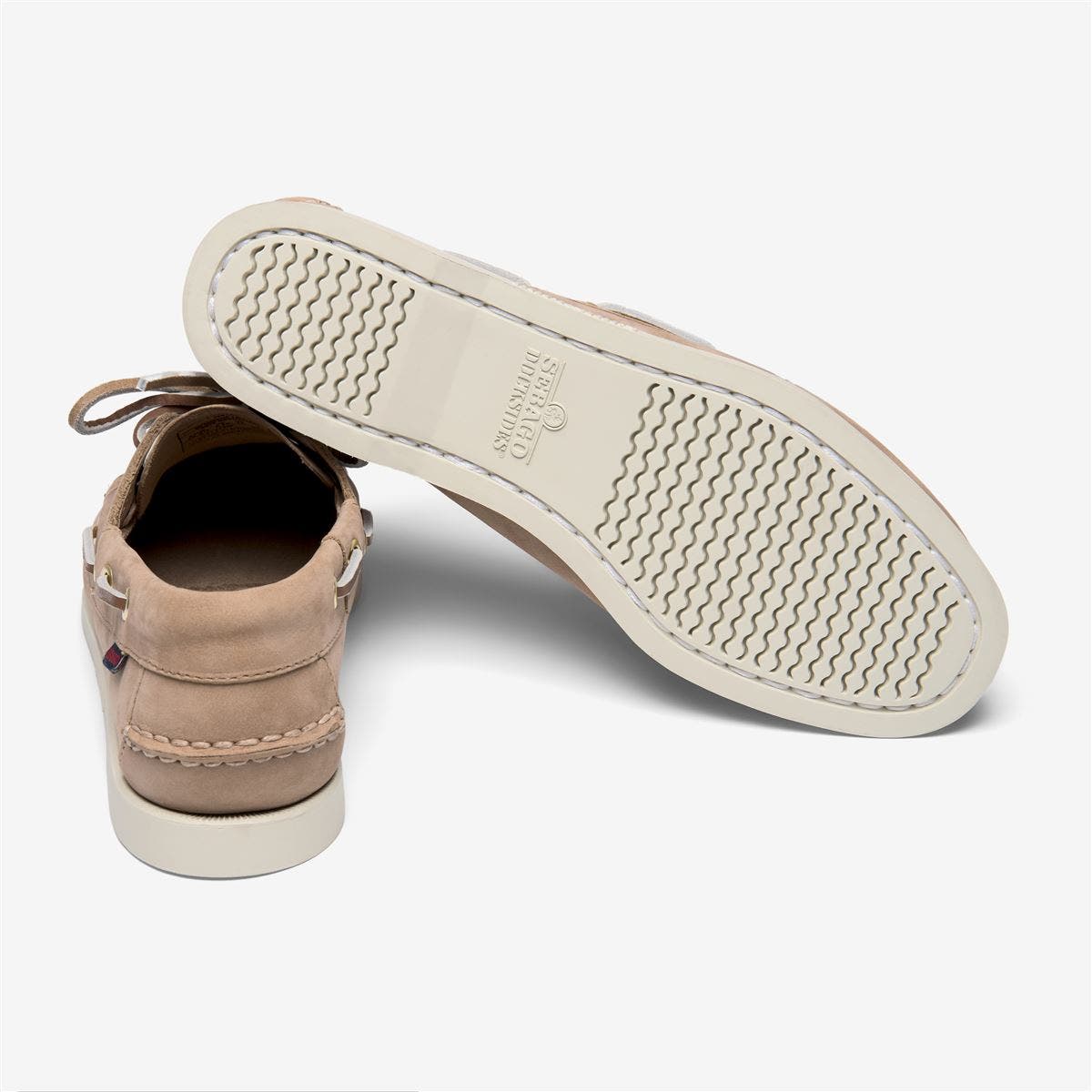 Portland Nubuck Womans Boat Shoes, Alternate, color, Beige Camel