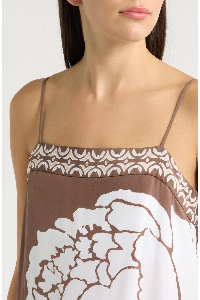 Jesslyn Silk Maxi Dress, Alternate, color, COCO BEACH