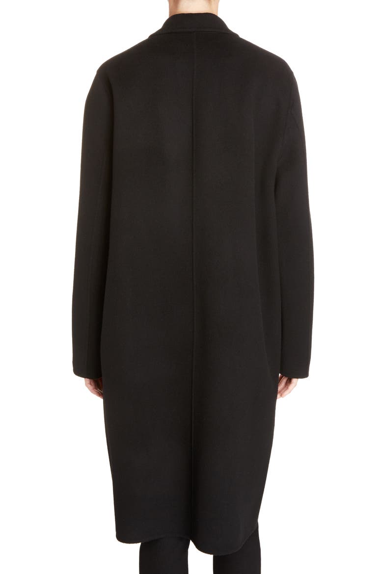 Avalon Wool & Cashmere Coat, Alternate, color, BLACK
