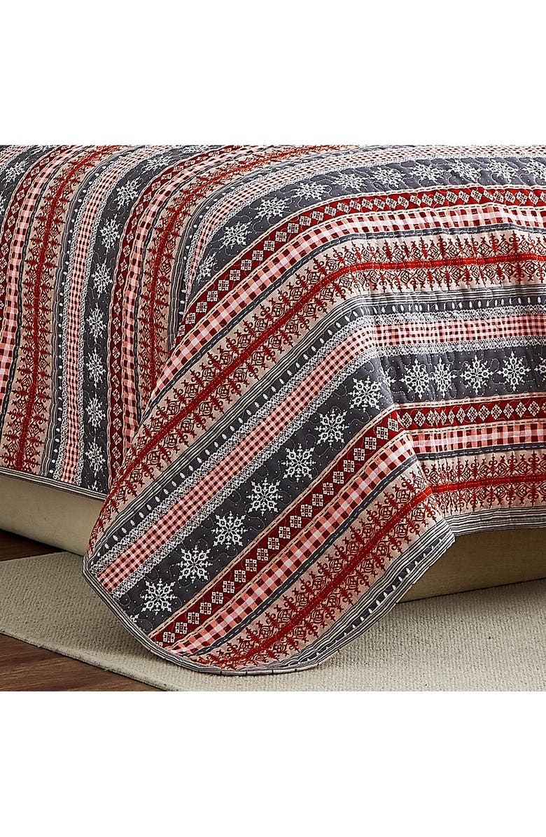 SOUTHSHORE FINE LINENS Cozy Cottage Quilt Set, Alternate, color, 
