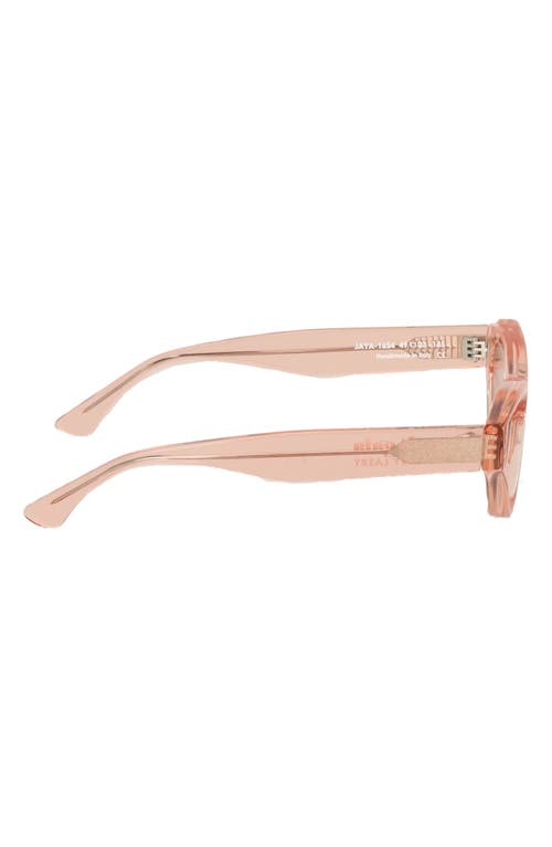 Cult Gaia X Thierry Lasry Jaya 49mm Cat Eye Sunglasses In Pink