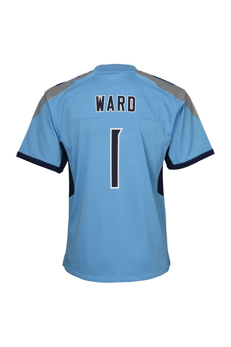 Youth Nike Cameron Ward Light Blue Tennessee Titans Team Game Jersey, Alternate, color, Light Blue