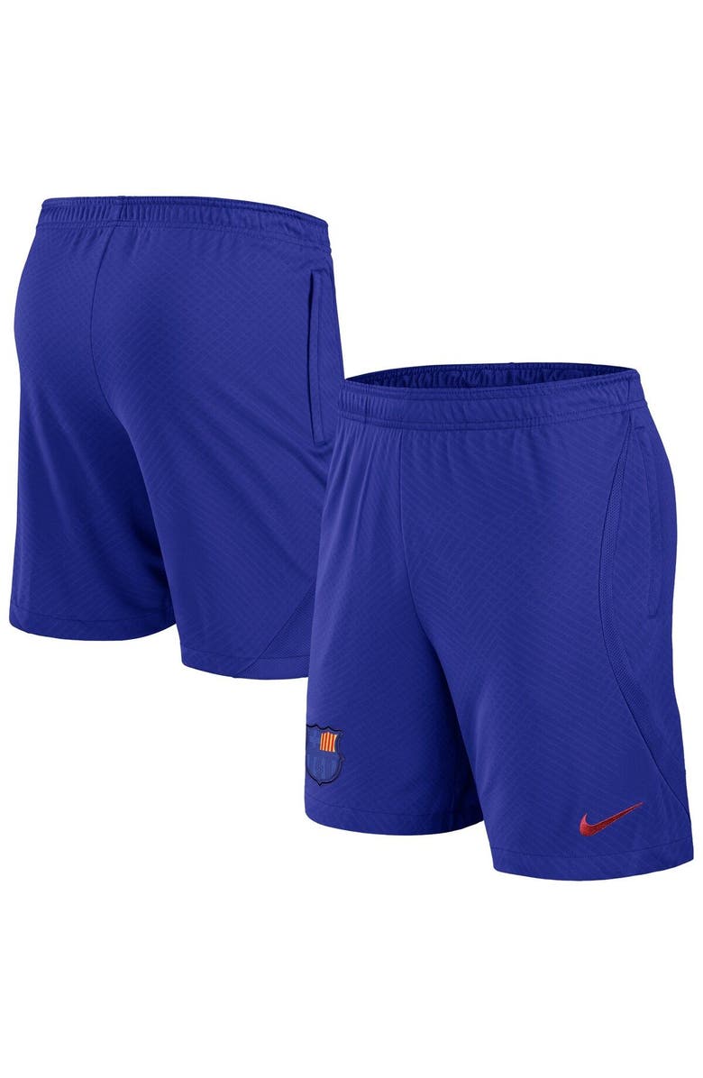 Nike Men's Nike Blue Barcelona 2022/23 Strike Performance Shorts, Main, color, 
