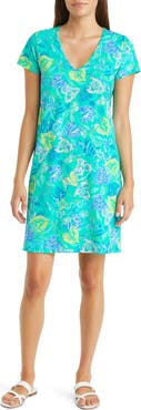 Lilly Pulitzer® Etta Floral Pima Cotton Shift Dress