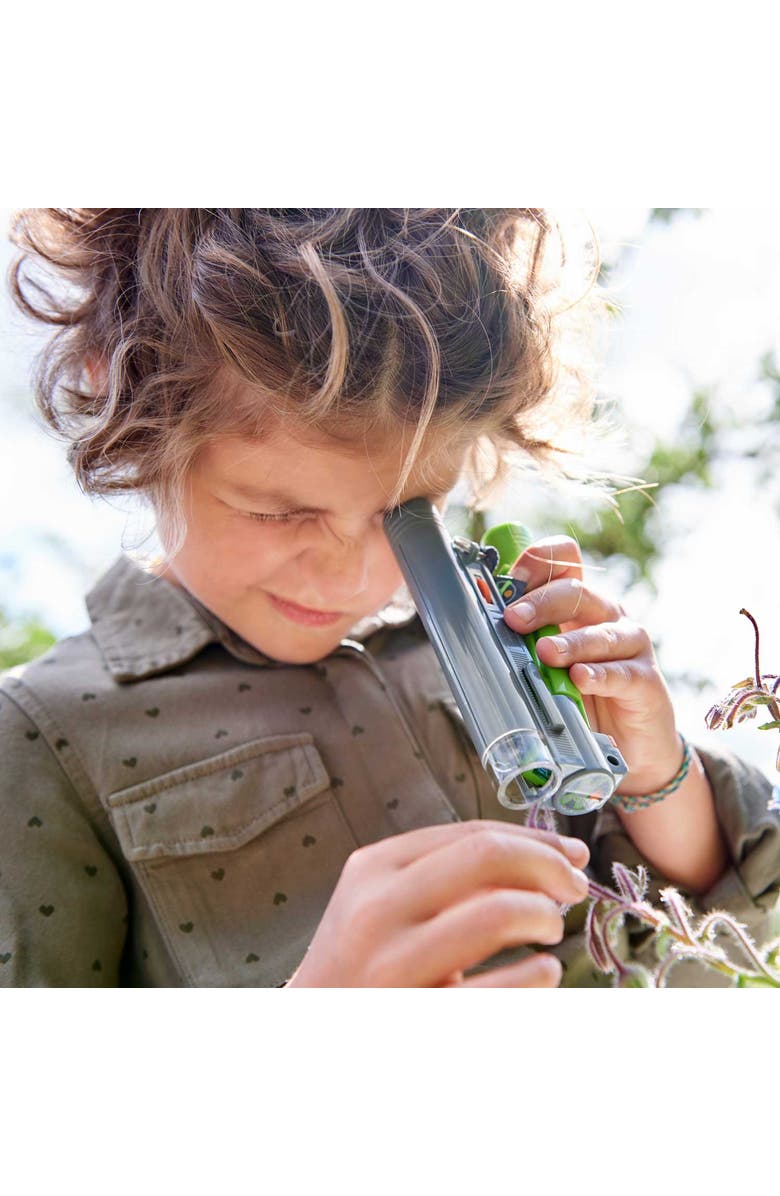 HABA Terra Kids Microcsope - Pocket Size with Carabiner and 30x Magnification, Alternate, color, Multi