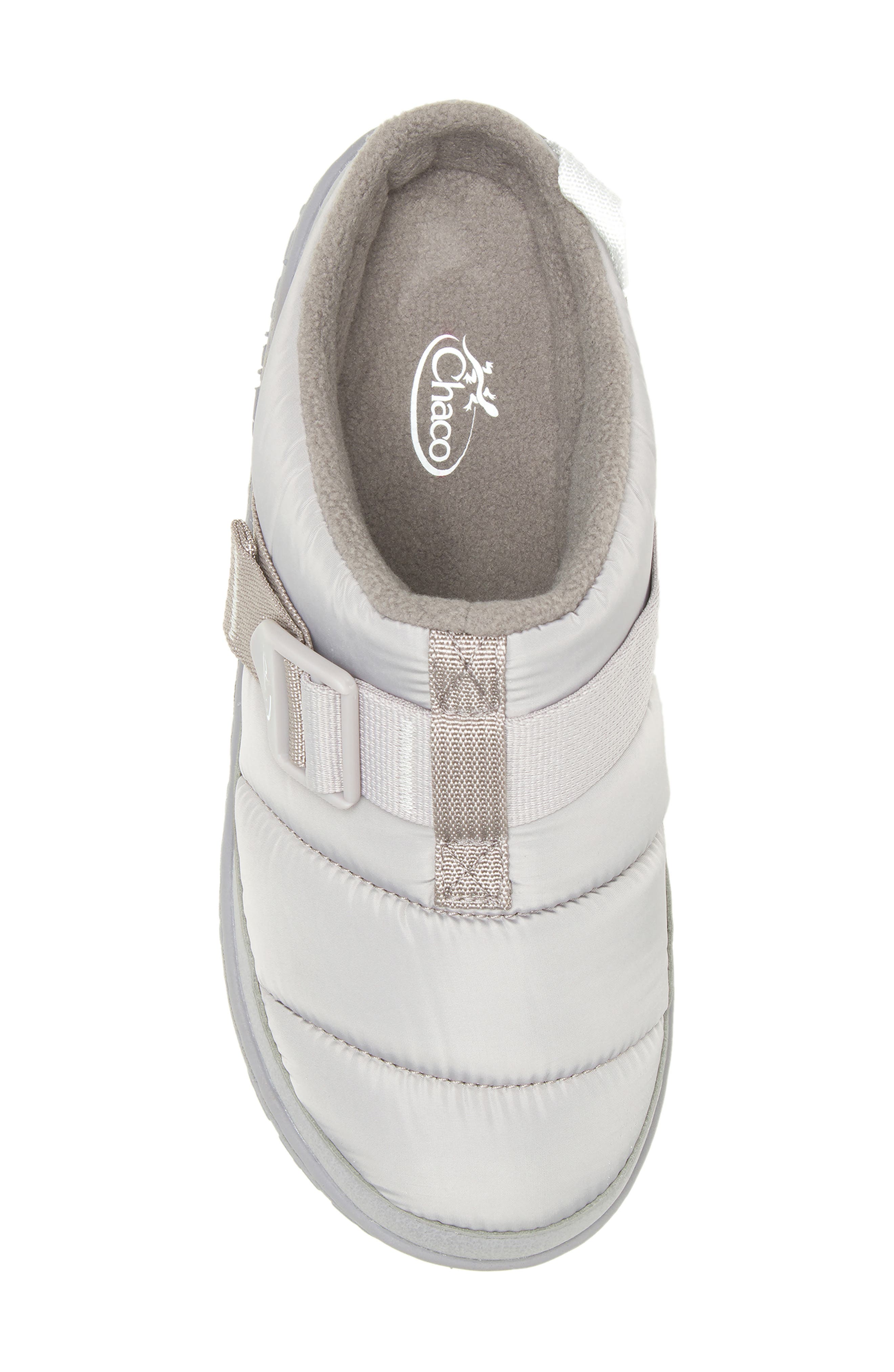 Ramble Water Resistant Puffer Clog, Alternate, color, ASH GRAY