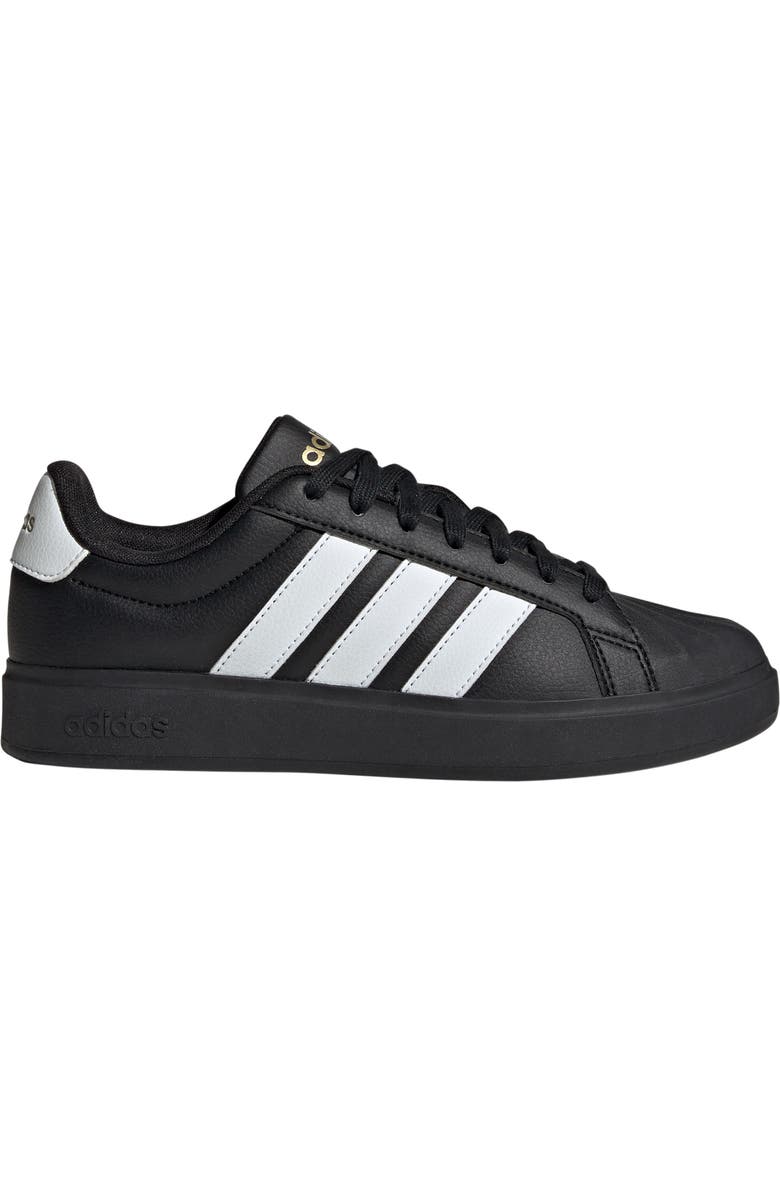 adidas Streettalk Sneaker, Alternate, color, Black/ White/ Gold Metallic