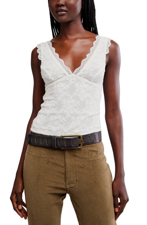 Loved You First Lace Tank