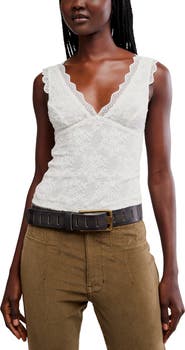 Free People Loved You First Lace Tank