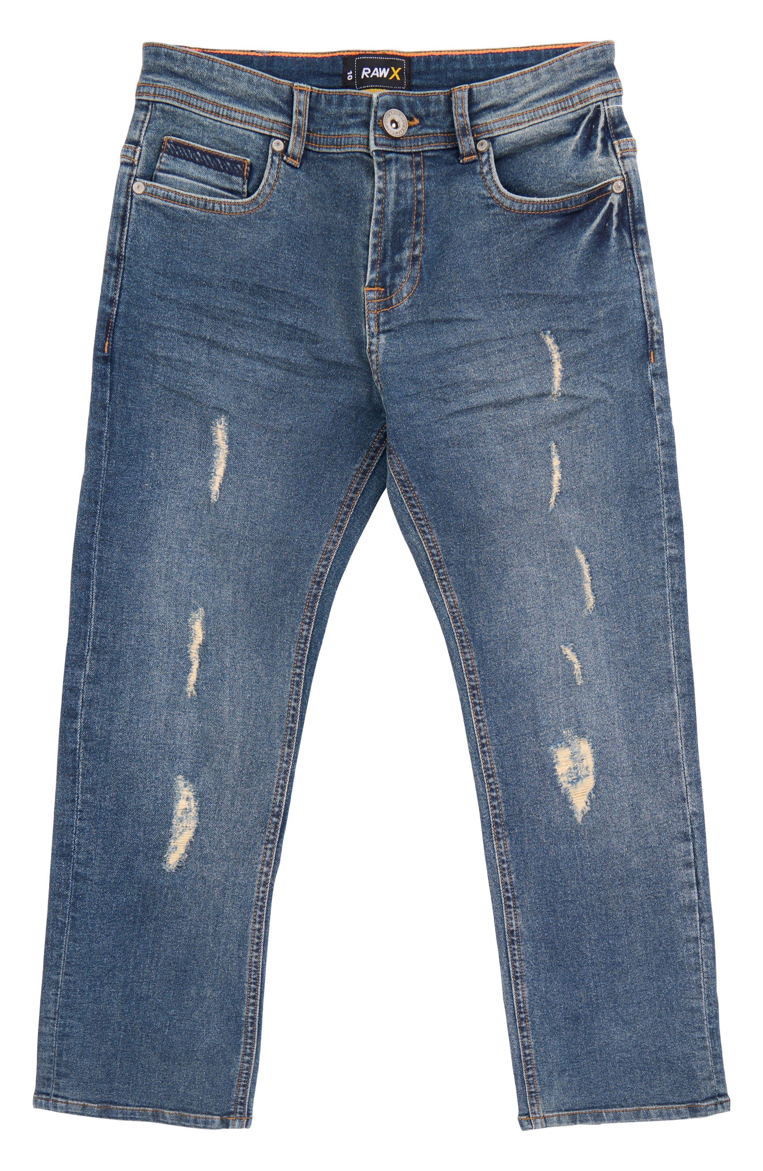 XRAY Kids' Rip & Repair Denim Jeans