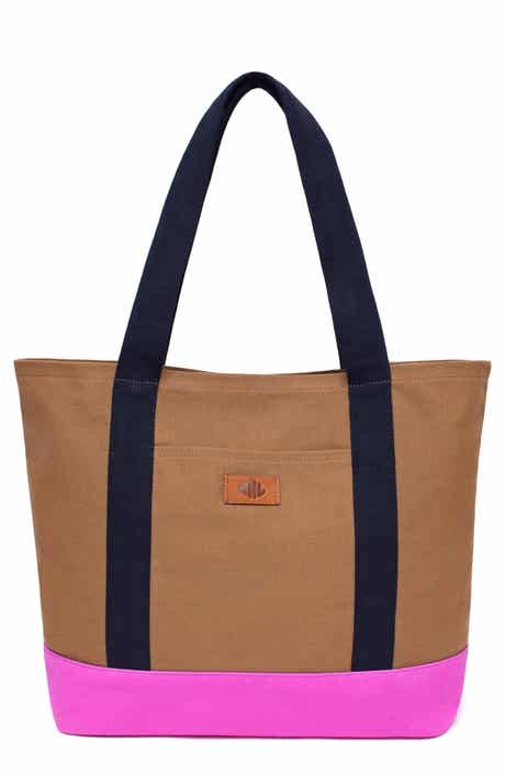 Kylee Colorblocked Canvas Tote